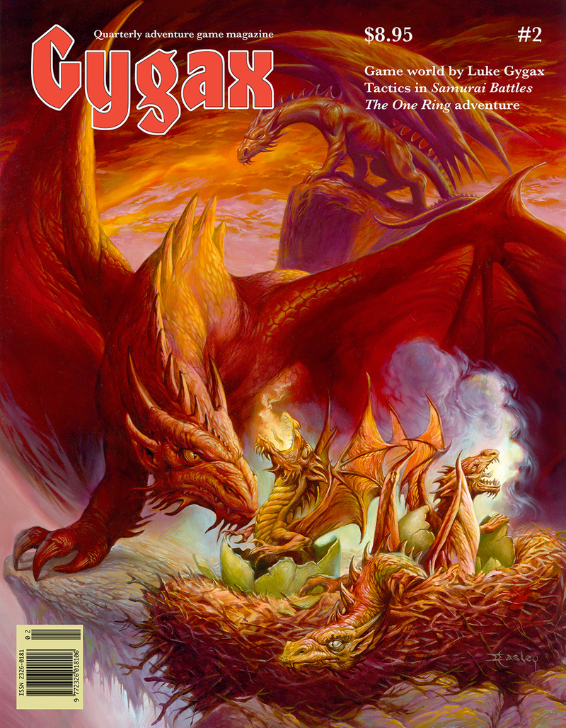 Illustration for article titled Take a look at the killer RPG action coming in Gygax Magazine #2